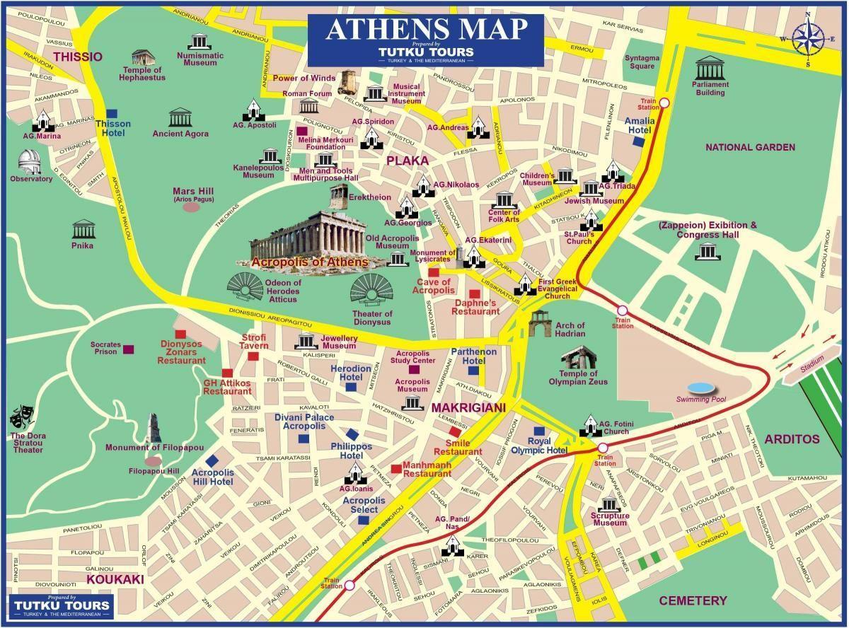 Bezienswaardigheden in Athene
